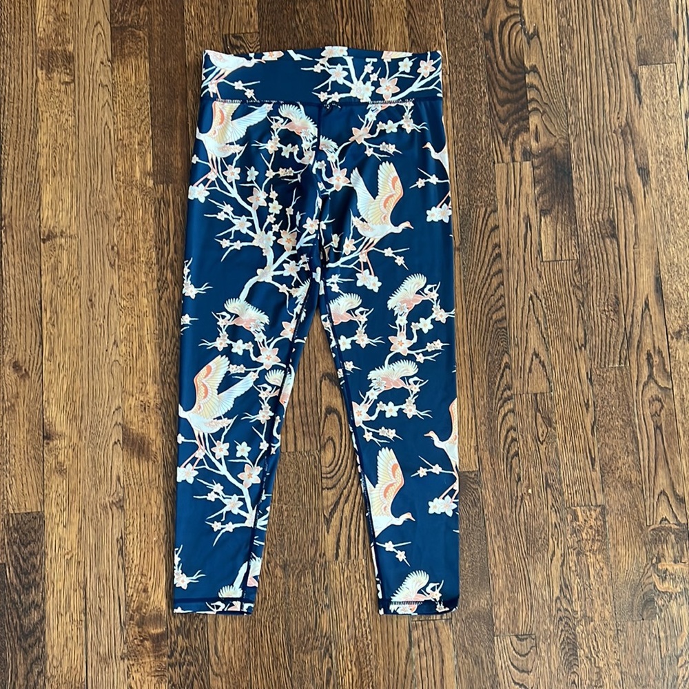 3/$20!! MINKPINK Move leggings Crane and Cherry Blossom